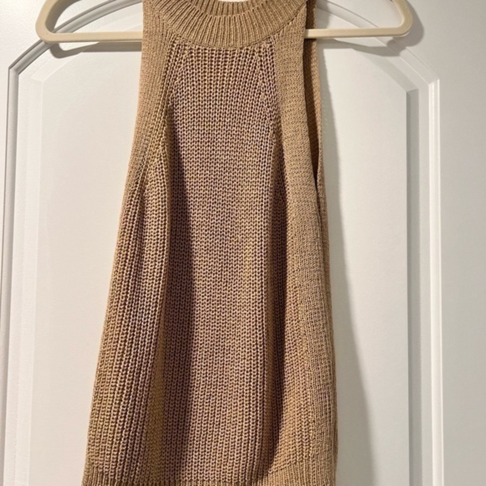 LA MIEL  Women's Beige Knit Sweater Size S